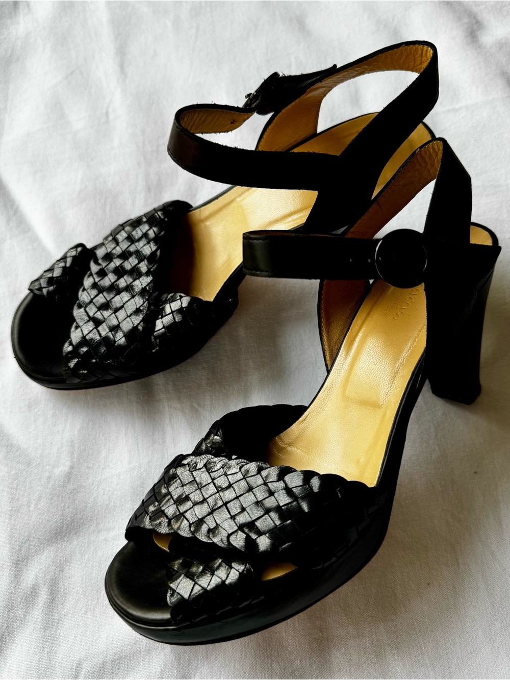Hobbs leather heeled sandals